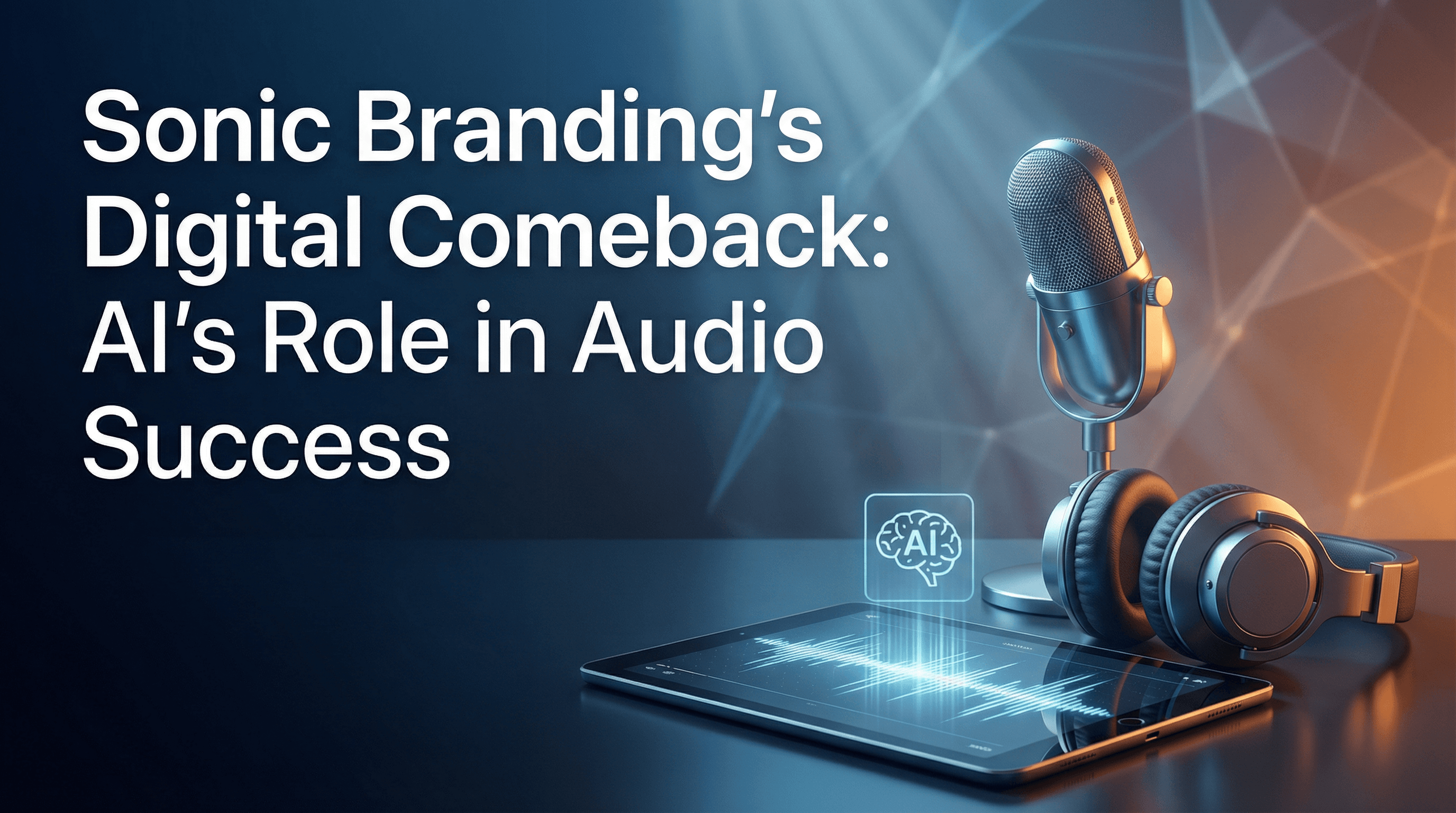Sonic Branding's Digital Comeback: AI's Role in Audio Success